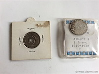 Belgische munten 2stuks - afbeelding 2 van  2