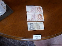 Belgische oude bankbiljetten