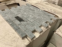 Belgium bluestone mozaïek tegel - afbeelding 2 van  3