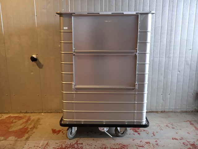 Belintra aluminium afvaltransportwagen - afbeelding 1 van  6