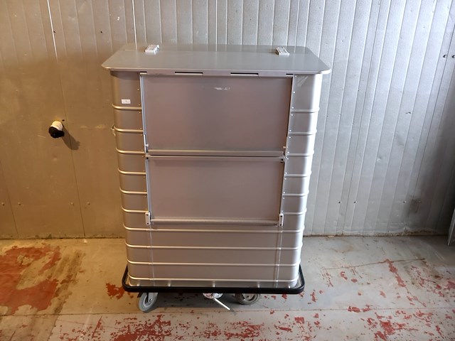 Belintra aluminium afvaltransportwagen - afbeelding 2 van  6