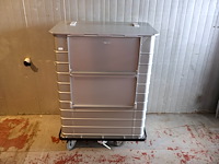 Belintra aluminium afvaltransportwagen - afbeelding 2 van  6