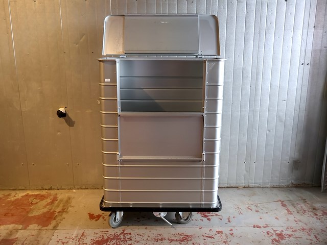 Belintra aluminium afvaltransportwagen - afbeelding 4 van  6