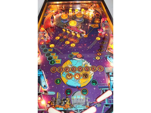 Bell games - world defender - flipperkast - afbeelding 5 van  8