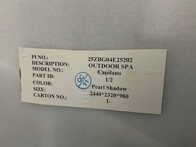 Belle & moi capilano pearl shadow jacuzzi - afbeelding 2 van  2