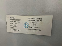 Belle & moi capilano pearl shadow jacuzzi - afbeelding 2 van  2