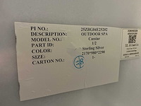 Belle & moi cassiar sterling silver jacuzzi - afbeelding 5 van  5