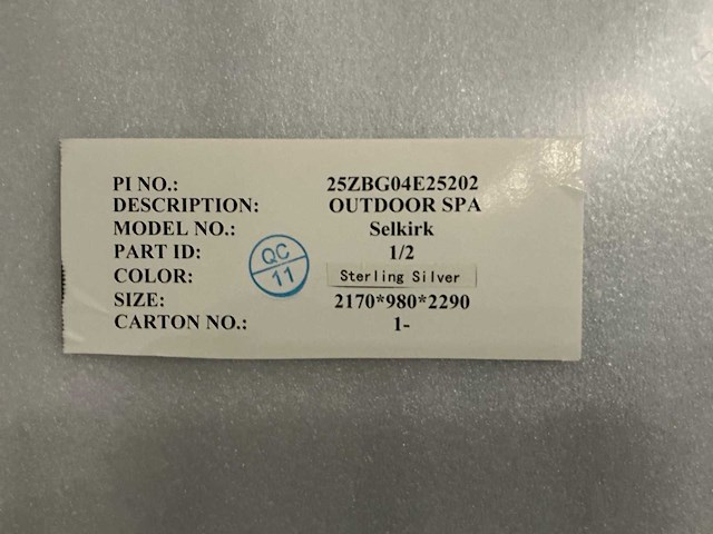 Belle & moi selkirk steling silver jacuzzi - afbeelding 8 van  8
