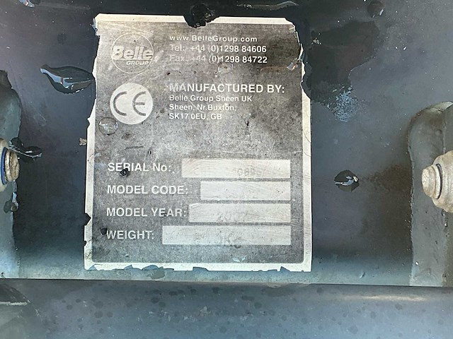 Belle pclx 320 trilplaat - afbeelding 6 van  6