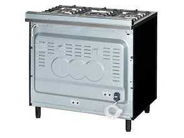 Belling - leeds 900dft-zwart - fornuis - afbeelding 4 van  5