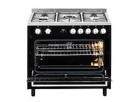 Belling - leeds 900dft-zwart - fornuis - afbeelding 5 van  5