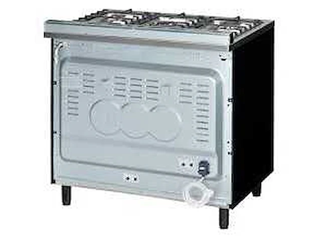 Belling - leeds 900dft-zwart - fornuis - afbeelding 4 van  5