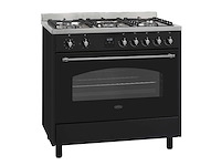 Belling - norwich 900dft-zwart - fornuis - afbeelding 2 van  2
