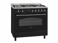 Belling - norwich 900dft-zwart - fornuis - afbeelding 2 van  2