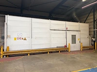 Belmeco 10 meter lengte industriële spuitcabine - afbeelding 2 van  7