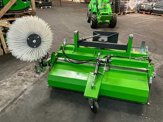 Bema 20 dual 1550mm met zijborstel borstelmachine - afbeelding 4 van  6