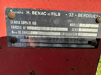 Bénac supair 100 precisiezaaimachine - afbeelding 6 van  6