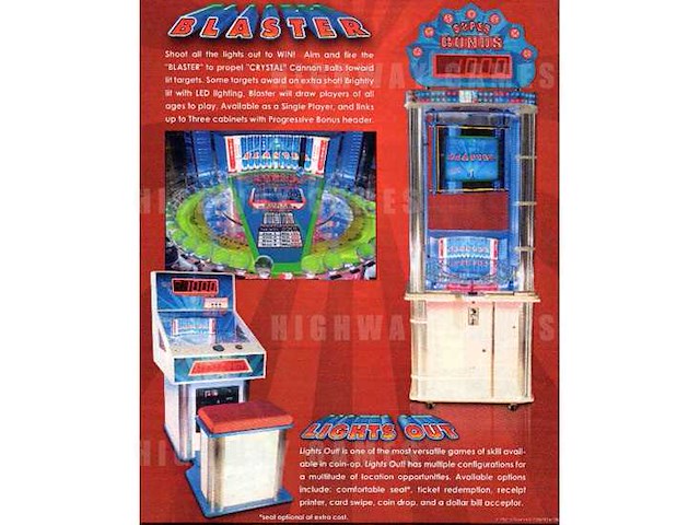 Benchmark games - 2014 - blaster - speelautomaat - afbeelding 5 van  5