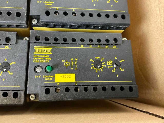 Bender cse201zx stroomrelais (9x) - afbeelding 2 van  3