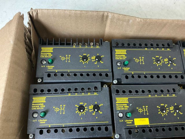 Bender cse201zx stroomrelais (9x) - afbeelding 3 van  3