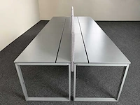 Bene - 6-persoons werkplaats inclusief 6 x vitra id bureaustoelen - bureau - afbeelding 13 van  14