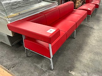 Bene kunstlederen modulaire zitbank - afbeelding 2 van  9