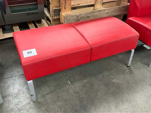 Bene kunstlederen modulaire zitbank - afbeelding 1 van  6