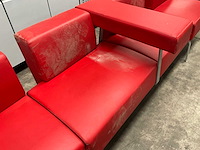 Bene kunstlederen modulaire zitbank - afbeelding 9 van  11