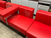 Bene kunstlederen modulaire zitbank - afbeelding 11 van  11