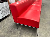 Bene kunstlederen modulaire zitbank - afbeelding 3 van  10