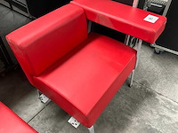 Bene kunstlederen modulaire zitbank - afbeelding 6 van  16