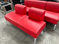 Bene kunstlederen modulaire zitbank - afbeelding 13 van  16