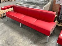 Bene kunstlederen modulaire zitbank - afbeelding 1 van  6