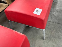 Bene kunstlederen modulaire zitbank - afbeelding 4 van  6