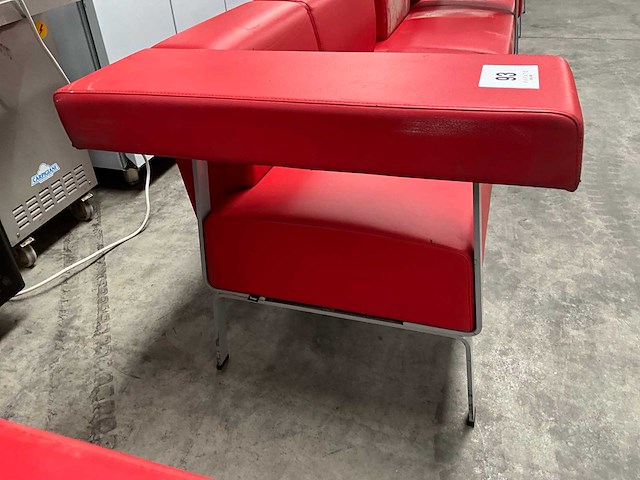 Bene kunstlederen modulaire zitbank - afbeelding 4 van  7