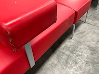 Bene kunstlederen modulaire zitbank - afbeelding 7 van  7