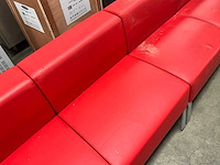 Bene kunstlederen modulaire zitbank - afbeelding 3 van  6