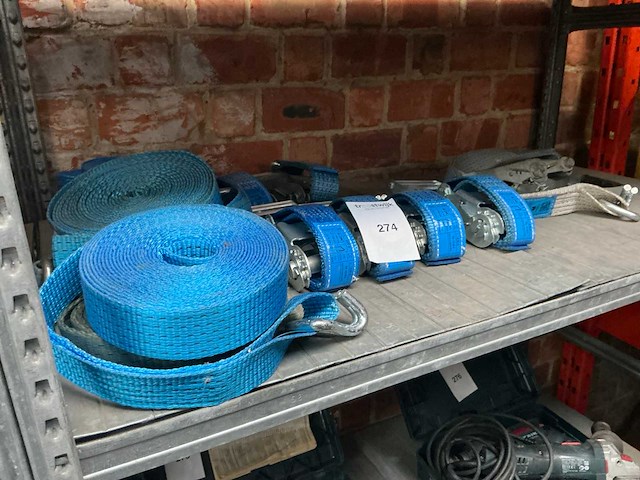 Beneca dr5 opspanriemen met ratel (6x) - afbeelding 1 van  10