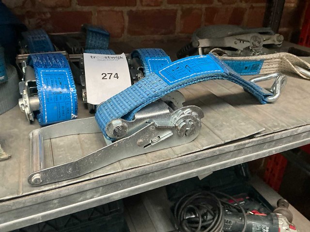 Beneca dr5 opspanriemen met ratel (6x) - afbeelding 7 van  10