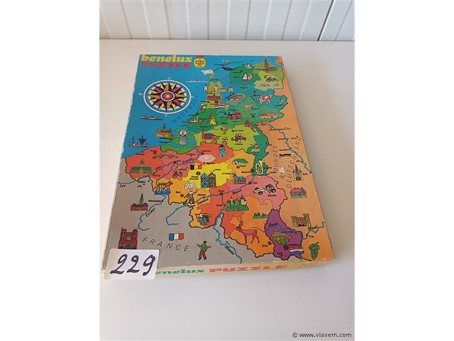 Benelux puzzel 70 - afbeelding 1 van  3