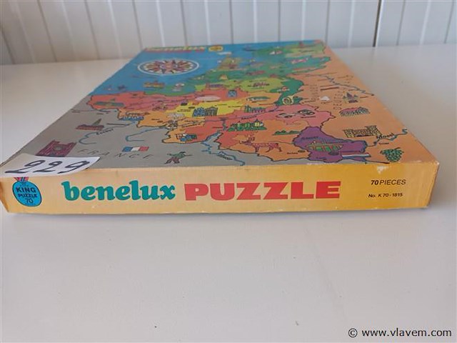 Benelux puzzel 70 - afbeelding 2 van  3