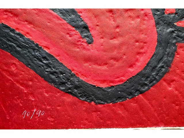 Bengt lindström - kleurenets en aquatint met carborundum - afbeelding 5 van  5