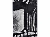 Bengt lindström - vissage - ets/ aquatint - inglijst - afbeelding 8 van  8