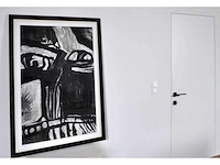 Bengt lindström - vissage - ets/ aquatint - inglijst - afbeelding 3 van  8