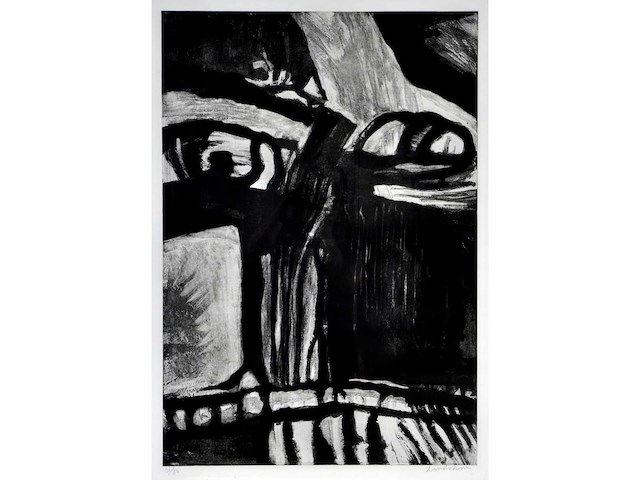 Bengt lindström - vissage - ets/ aquatint - afbeelding 2 van  8