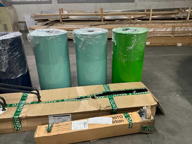 Benito metalen design vuilnisbak (5x) - afbeelding 3 van  5