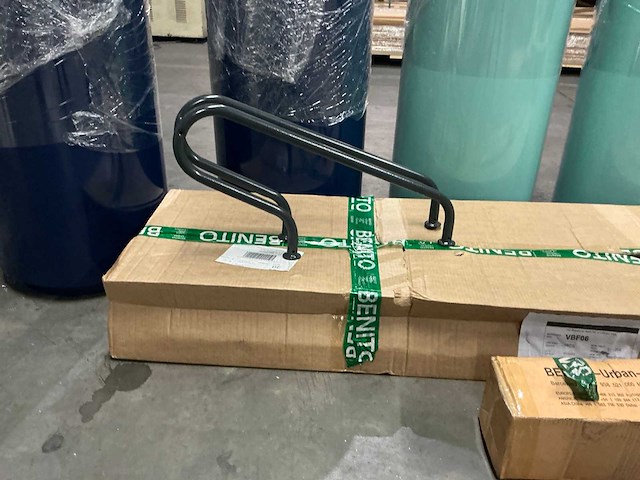 Benito metalen design vuilnisbak (5x) - afbeelding 5 van  5