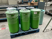 Benito metalen design vuilnisbak (7x) - afbeelding 1 van  4