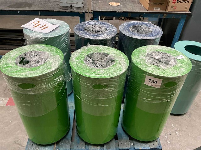 Benito metalen design vuilnisbak (7x) - afbeelding 2 van  4