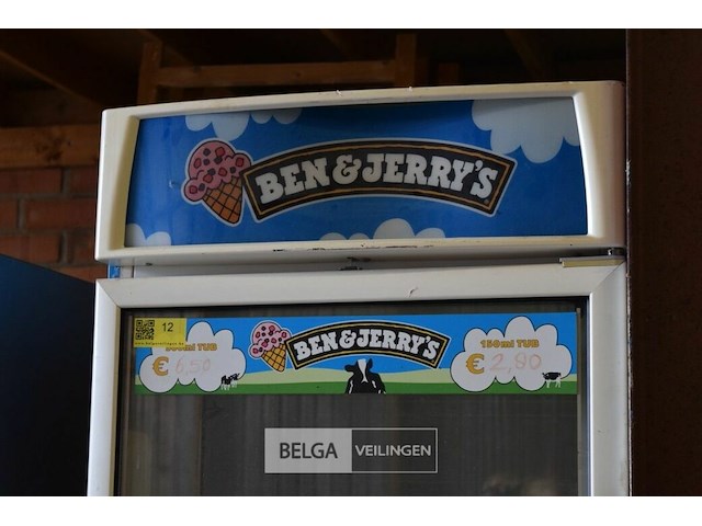 Ben&jerry's frigo afm 68x70x200cm - afbeelding 3 van  4